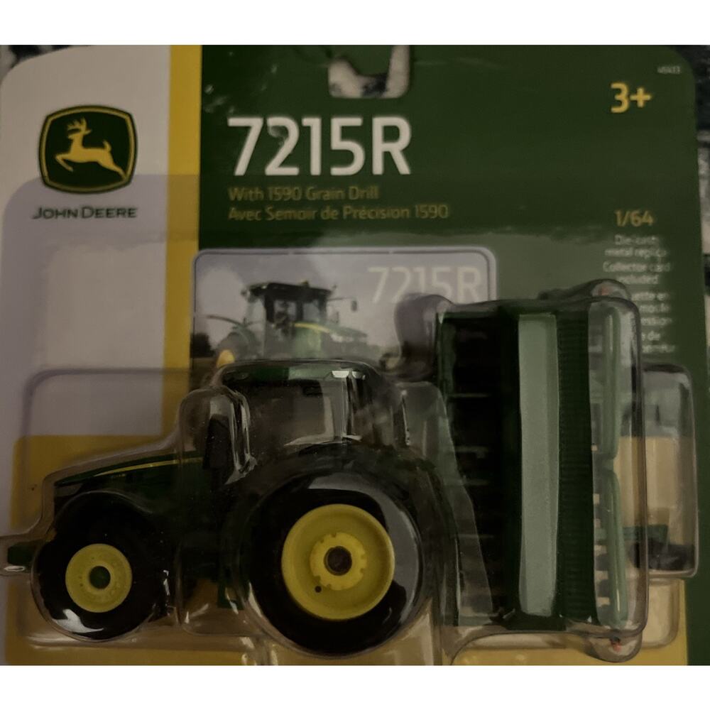 1/64 John Deere 7215R W/ 1590 Grain Drill